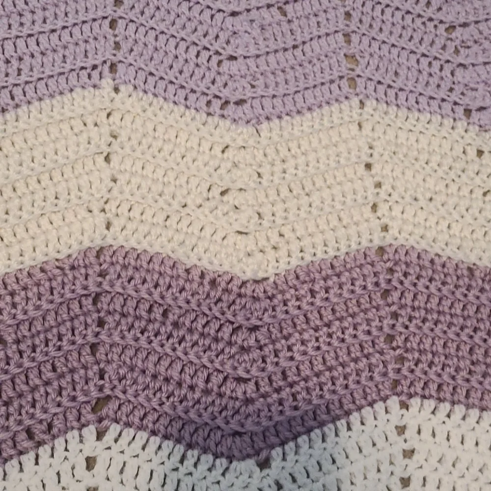 Handmade baby blanket - Picture 3 of 3